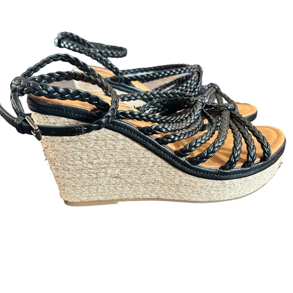 Zodiac Shana Espadrille Wedge Sandal Size 10 - Picture 4 of 9